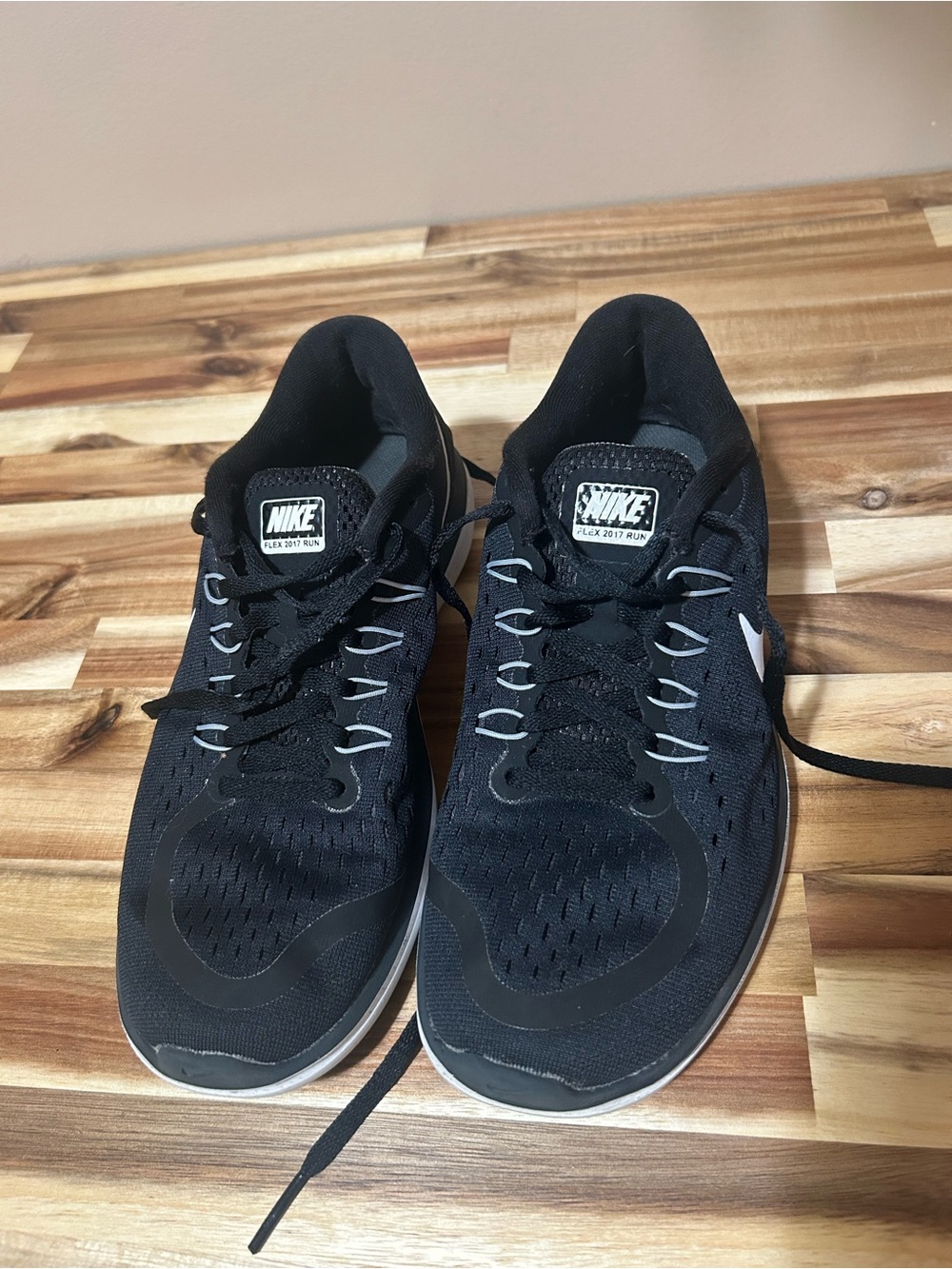 Nike Black & White Athletic Sneakers - Picture 3 of 6